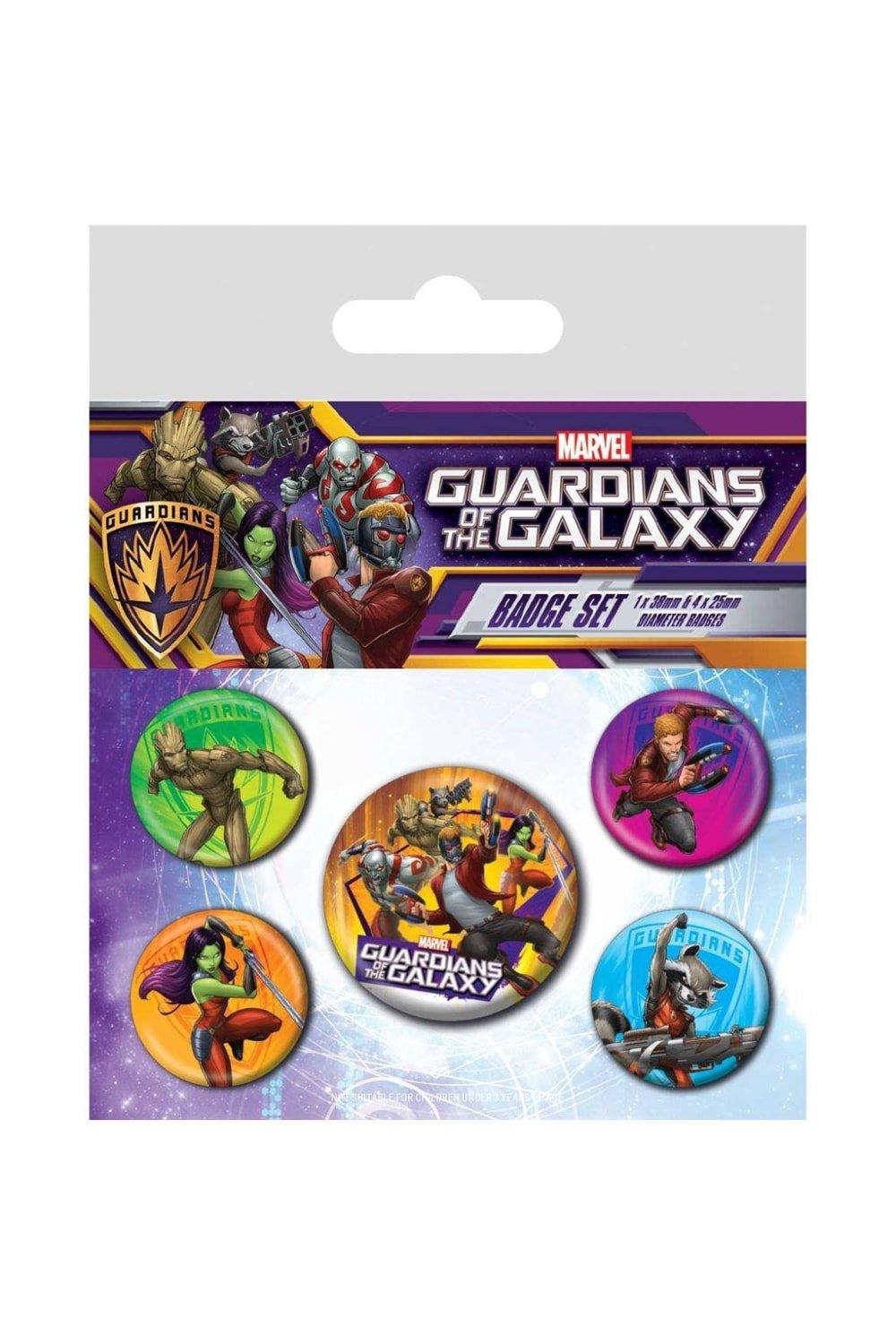 Characters Badge Set (Pack of 5)