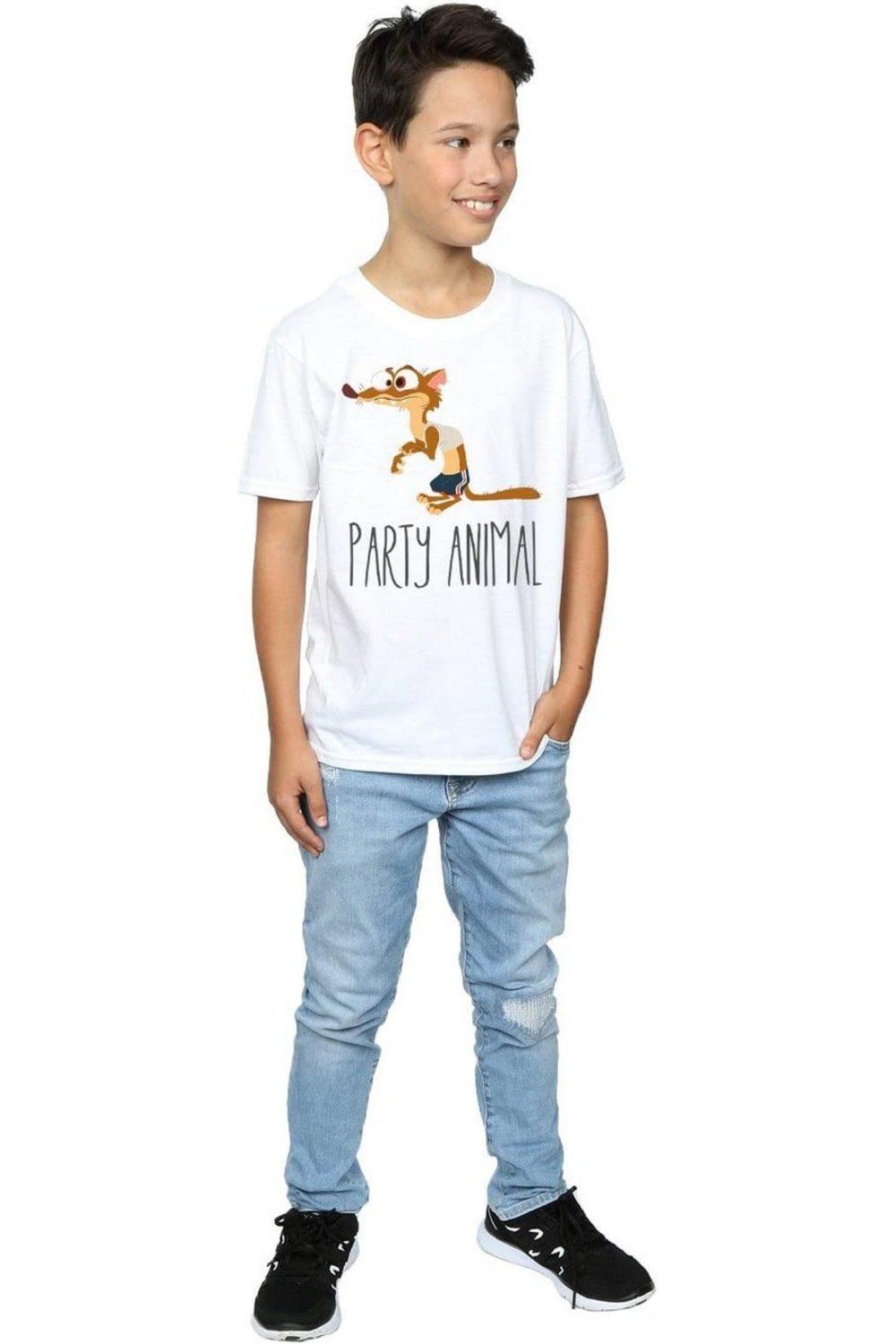 Party Animal Cotton T-Shirt