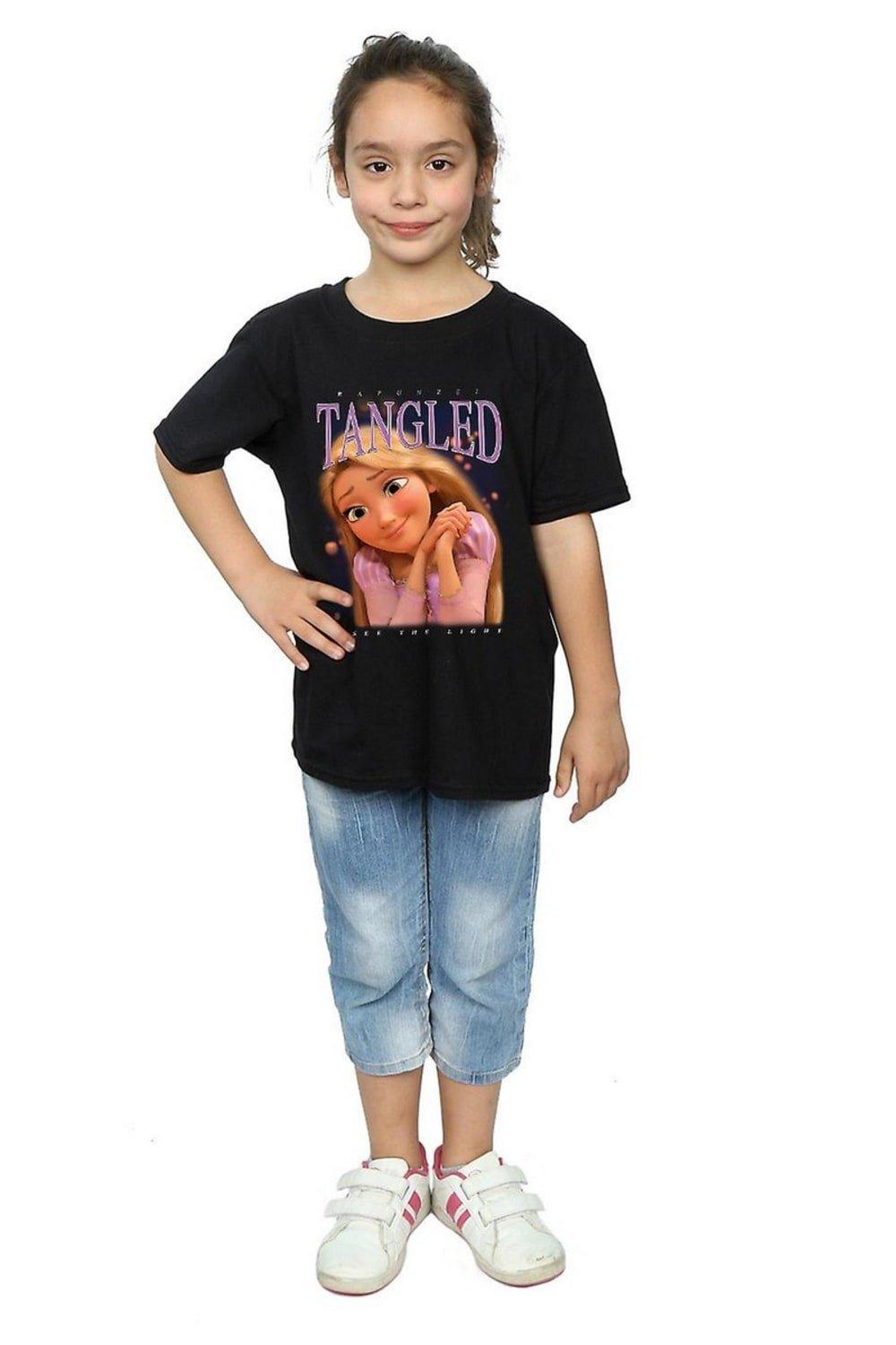 Rapunzel Montage Cotton T-Shirt
