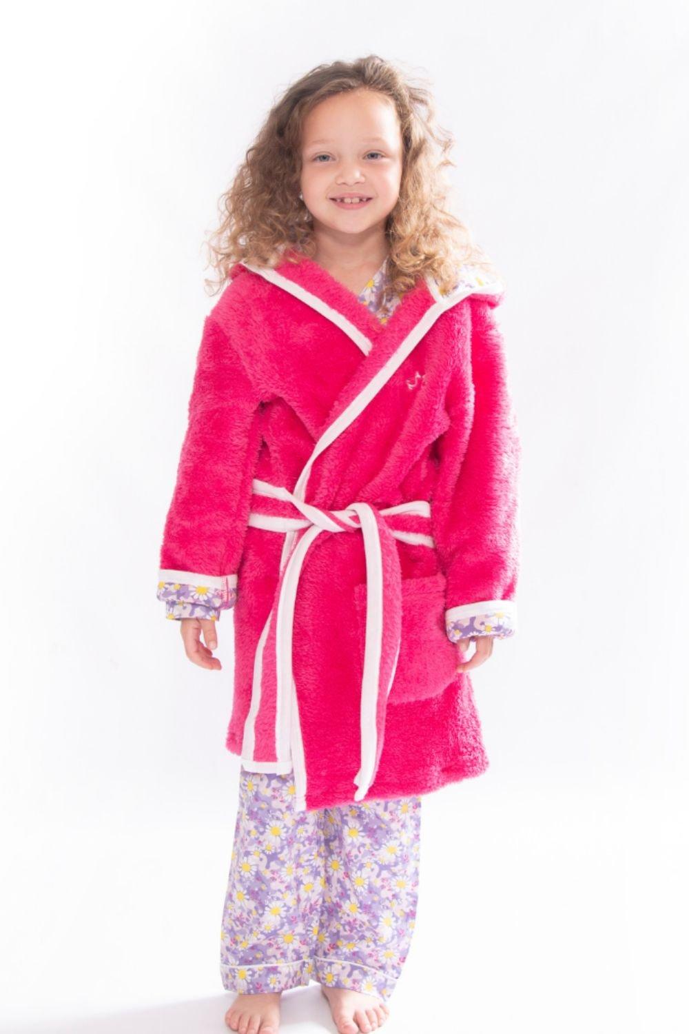 Dizzy Daisy  Dressing Gown and Button Up Pyjamas Luxury Gift Set