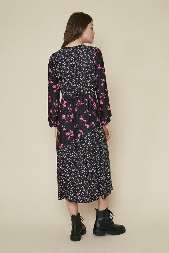 Oasis Patched Print Midi Dress 3