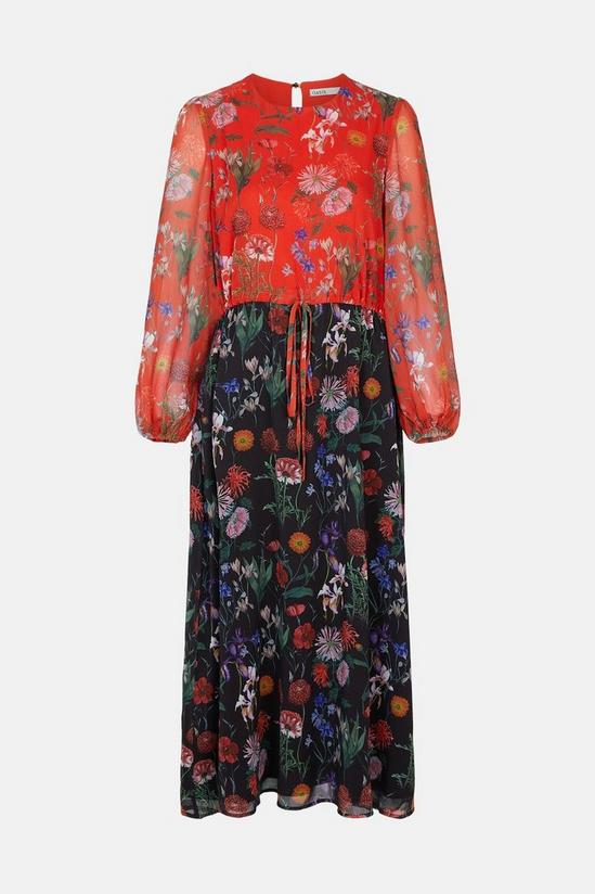 Oasis Patched Print Midi Dress 5