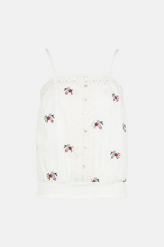 Oasis Floral Embroidered Cami 5