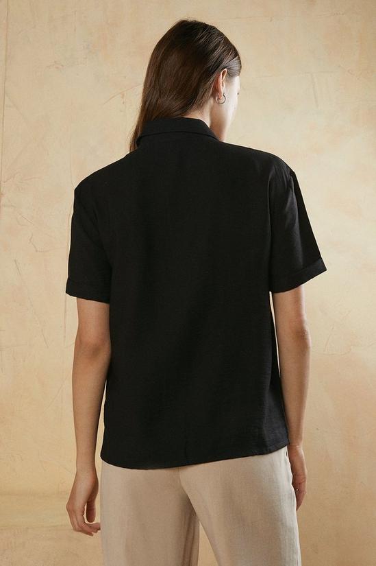 Oasis Linen Look Shirt 3