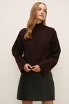 Oasis Cosy Seam Front Funnel Neck Jumper thumbnail 2