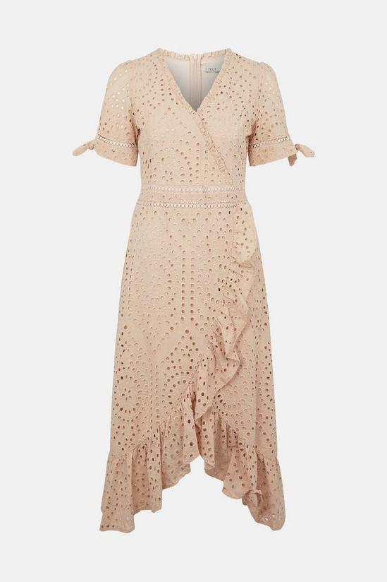 Oasis Broderie Wrap Dress 5
