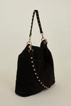 Oasis Suede Studded Slouch Bag thumbnail 3