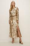 Oasis Rachel Stevens Premium Sequin Midi Skirt thumbnail 2