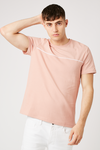 Burton Pink Textured Piping T-shirt thumbnail 1