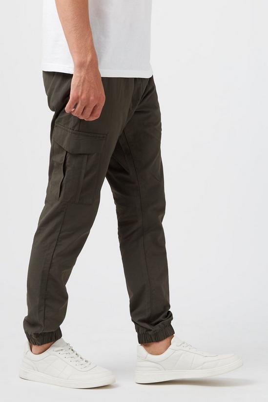 Burton Dark Grey Elasticated Waist Trouser 2