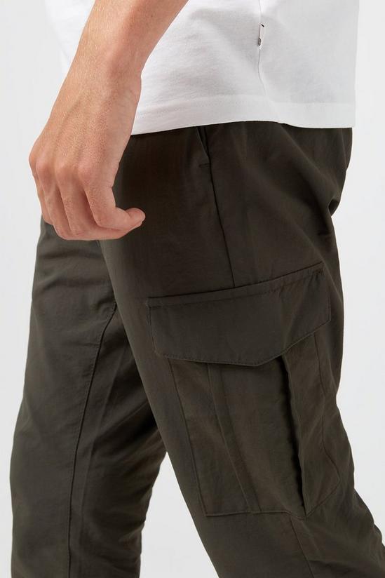 Burton Dark Grey Elasticated Waist Trouser 4