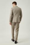 Burton Grey Highlight Check Slim Fit Suit Trouser thumbnail 3