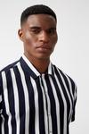 Burton Short Sleeve Striped Poplin Shirt thumbnail 4
