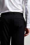 Burton Slim Fit Black Stretch Essential Trouser thumbnail 4