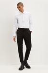 Burton Super Skinny Fit Black Polyester Smart Trousers thumbnail 2