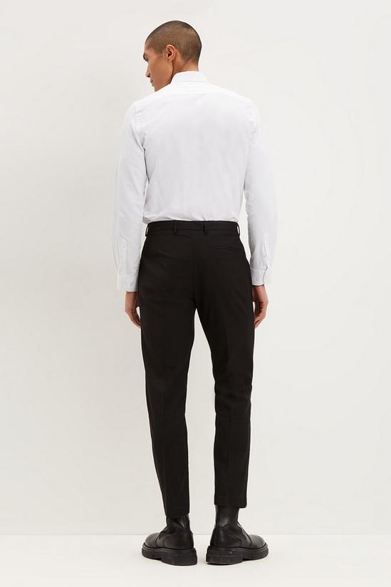 Burton Super Skinny Fit Black Polyester Smart Trousers 3