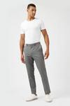 Burton Light Grey Essential Slim Fit Trousers thumbnail 1