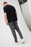 Burton Grey Jaspe Check Tailored Fit Suit Trousers thumbnail 3