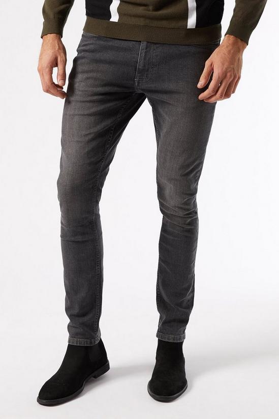 Burton Dark Grey Skinny Jeans 1