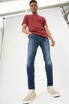 Burton Super Skinny Mid Wash Jeans thumbnail 1