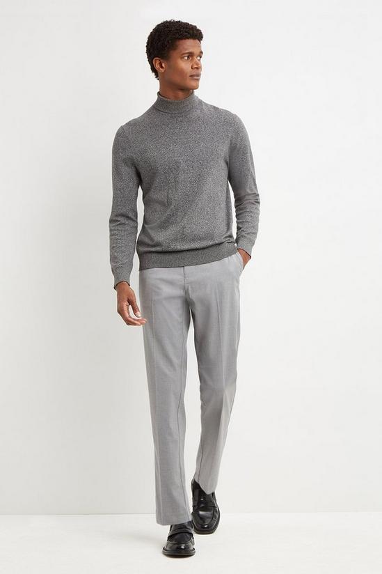 Burton Slim Grey Polyester Trousers 1