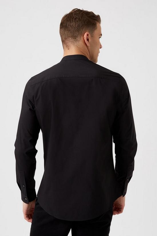 Burton Black Concealed Placket Shirt 3