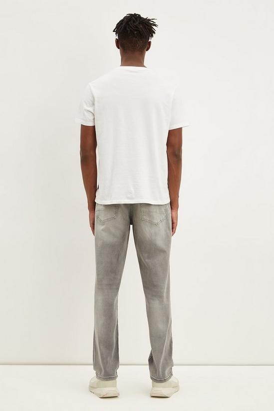 Burton Straight Clean Grey Jeans 3