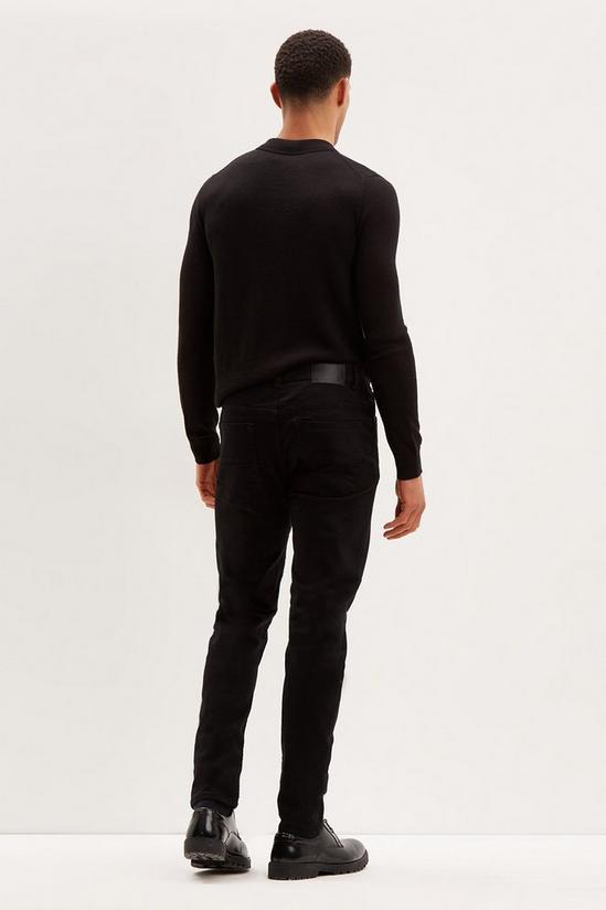 Burton Tapered Black Twill Jeans 3