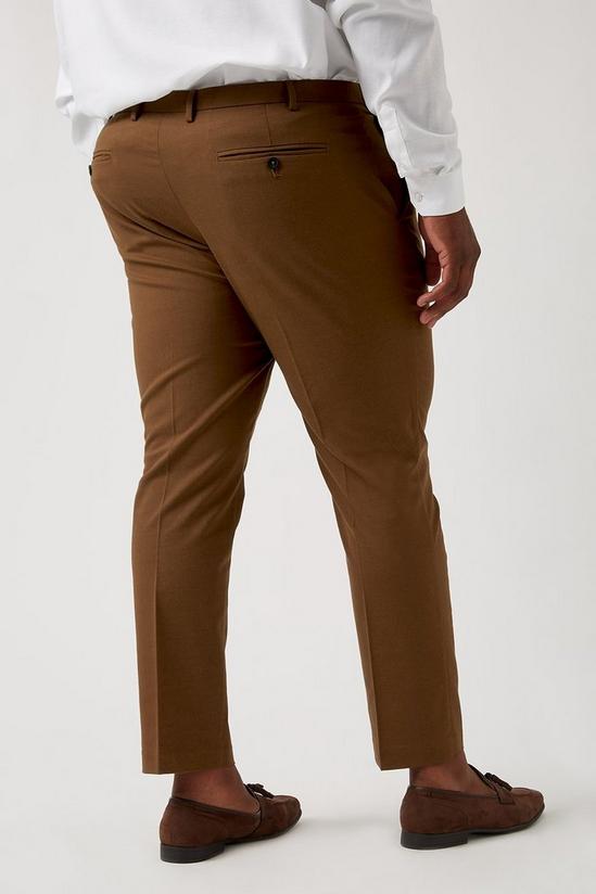 Burton PLUS AND TALL SKINNY CONKER TROUSER 3