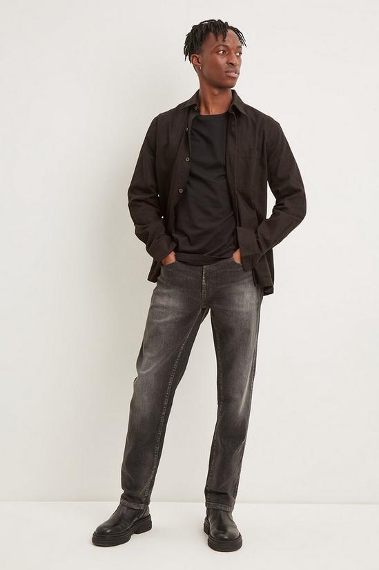 Burton Straight Dark Grey Jeans 2