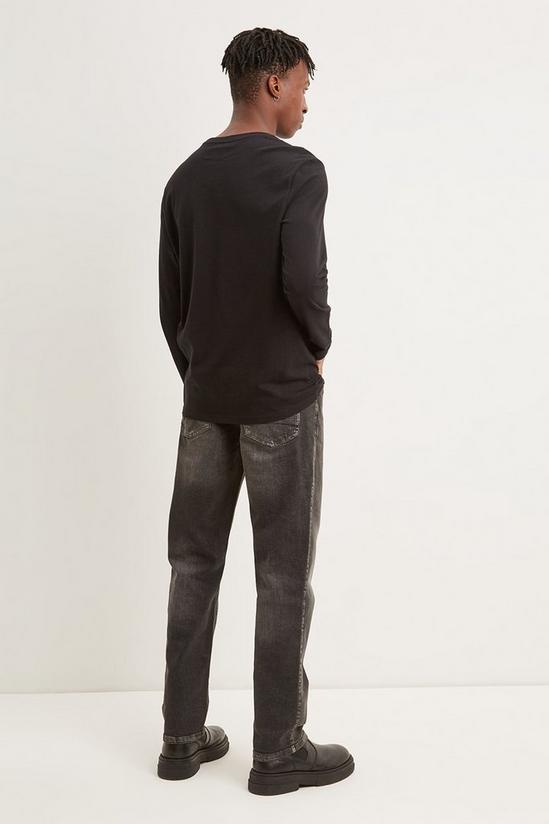 Burton Straight Dark Grey Jeans 3
