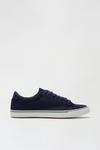 Burton Navy Canvas Lace-up Trainers thumbnail 1
