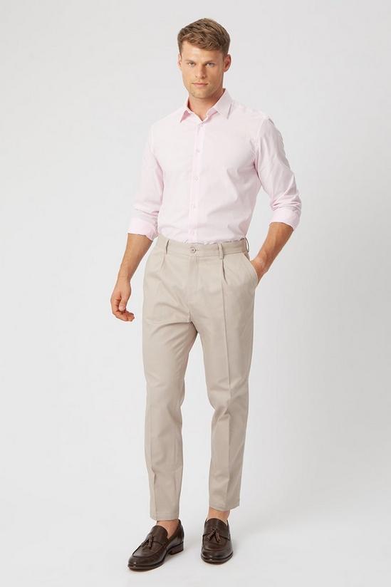 Burton Essential Tailored Fit Pink Shirt 2