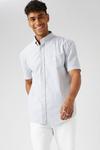 Burton Relaxed Fit Short Sleeve Striped Oxford thumbnail 1