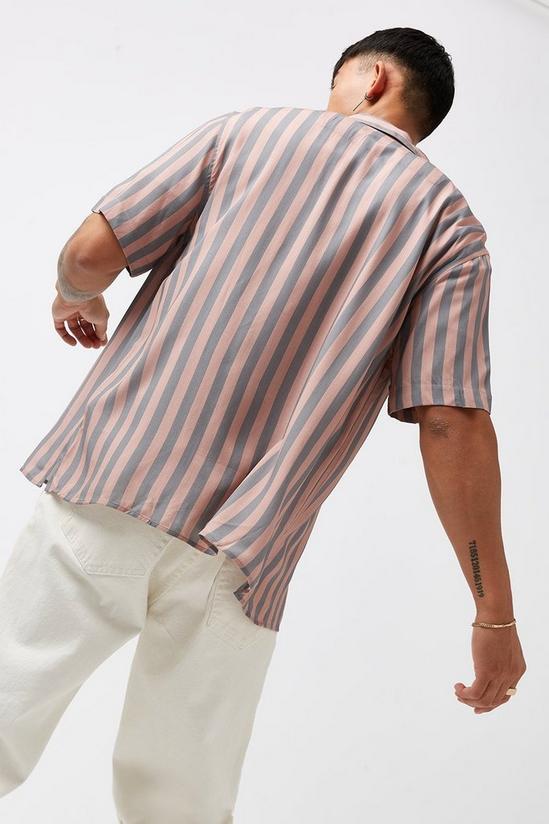 Burton Pink Stripe Shirt 3