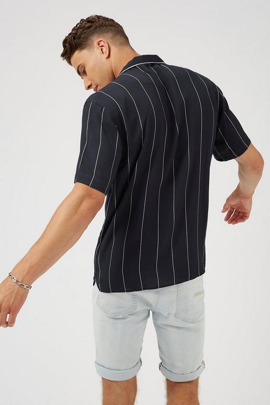 Burton Stripe Shirt With Tipping Detail 3