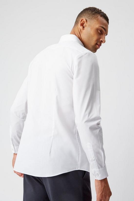Burton White Tailored Fit Shirt 3