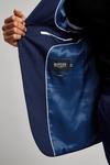 Burton Navy Highlight Check Skinny Fit Suit Jacket thumbnail 5