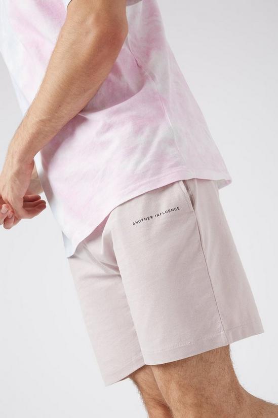 Burton Light Pink Print Shorts 4