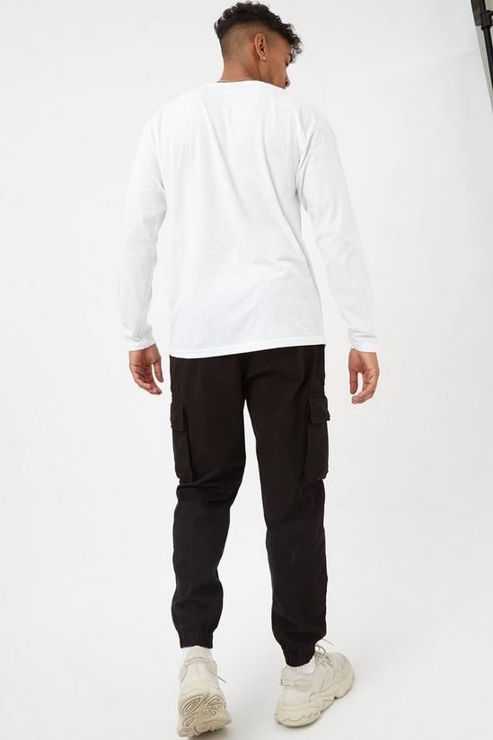 Burton White Long Sleeve Reign Print T-shirt 3