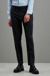 Burton Slim Grey Highlight Check Suit Trousers thumbnail 2