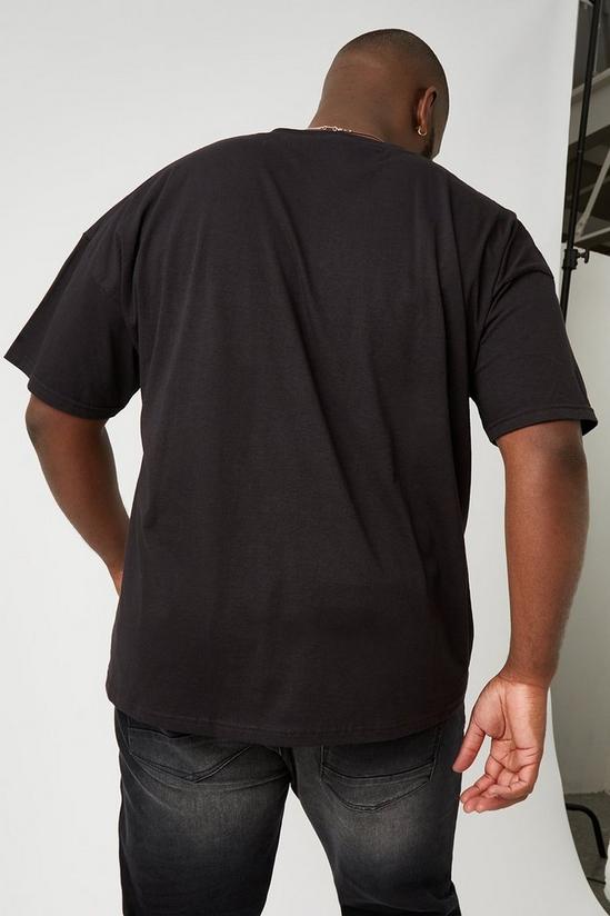 Burton Plus and Tall Short Sleeve Black Brooklyn T-shirt 3