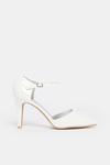 Coast Ivory Court Shoe With Ankle Strap thumbnail 1
