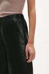 Coast Real Leather Elastic Waist Wide Crop Trouser thumbnail 2