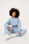 NastyGal Cropped Hoodie and Joggers Lounge Set thumbnail 2