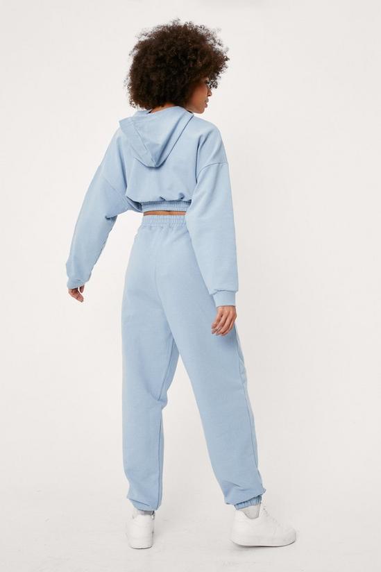 NastyGal Cropped Hoodie and Joggers Lounge Set 4