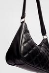NastyGal Faux Leather Quilted Shoulder Bag thumbnail 3