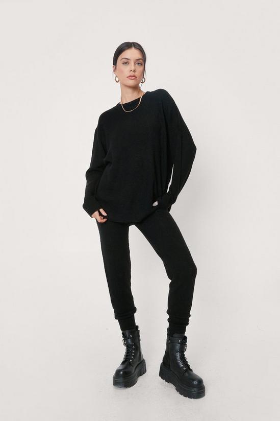 NastyGal Soft Knit Jumper and Trousers Set 1