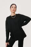 NastyGal Soft Knit Jumper and Trousers Set thumbnail 2