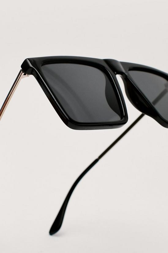 NastyGal Square T-bar Sunglasses 4